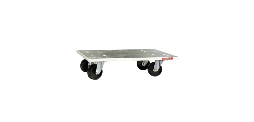 Plateau roulant bois - Charge 350 Kg