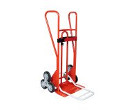 Carretilla escalera acero doble pala - Carga 250 kg