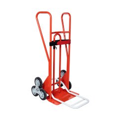 Carretilla escalera acero doble pala - Carga 250 kg