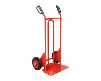 Carretilla de acero con pala fija - Capacidad de carga de 250 kg.