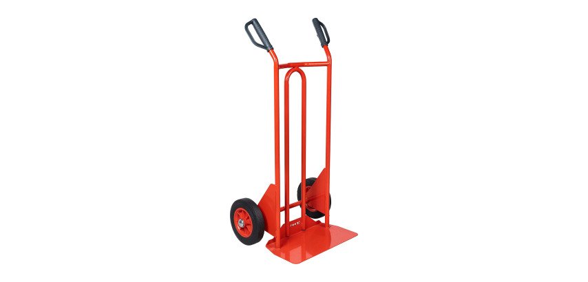 Diable acier à pelle fixe - Charge 250 Kg