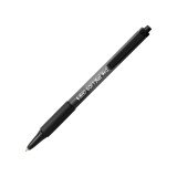 Kugelschreiber Bic Softfeel einschnappbar Punkt 1 mm - medium Linie - schwarz