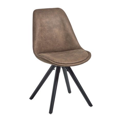 Silla de oficina Ralf - patas madera