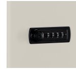 Lot de 2 portes laquées Lockers - serrure à code