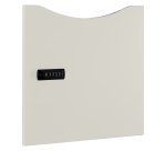 Lot de 2 portes laquées Lockers - serrure à code