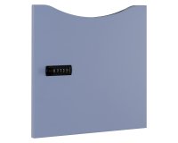 Set of 2 lacquered doors Lockers - code lock