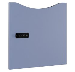 Set of 2 lacquered doors Lockers - code lock