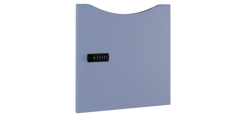 Set of 2 lacquered doors Lockers - code lock