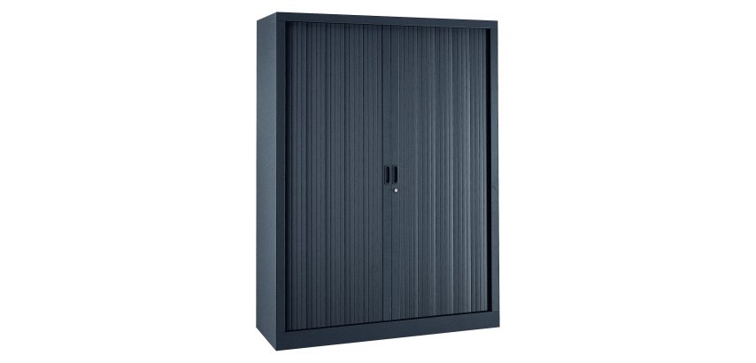 Tambour cabinet monoblock Generic H 160 x W 120 cm