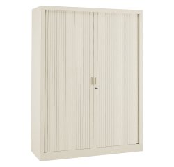 Armoire à rideaux monobloc Généric corps métal - L 120 x H 160 x P 43 cm - NF-OEC et GS