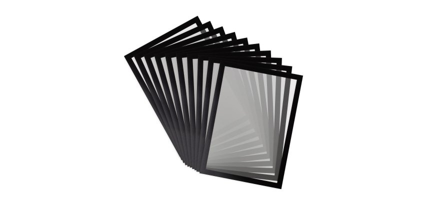 Magnetische Hülle Magneto Pro Solo Tarifold für A4-Dokument - Satz von 10