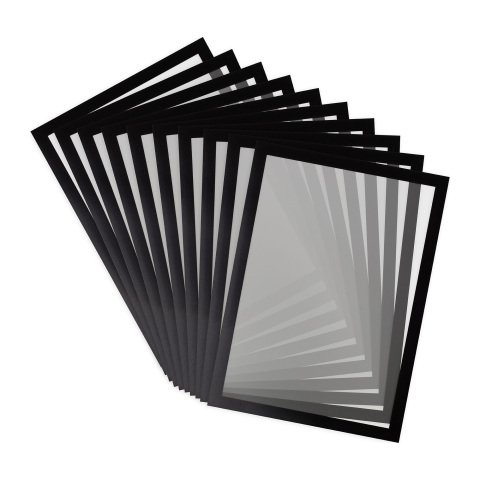 Funda magnética Magneto Pro Solo Djois by Tarifold A4 - Pack de 10 Negro