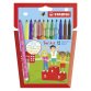 Rotuladores Stabilo Trio A-Z- Estuche 12 colores 