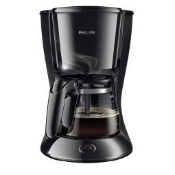 Machine à café filtre Daily Philips, noire