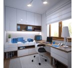 Cubilete lapicero antibacteriano Clean'Safe azul  