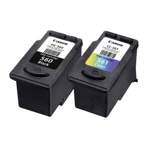 Canon PG-560 and CL-561 pack black + colors