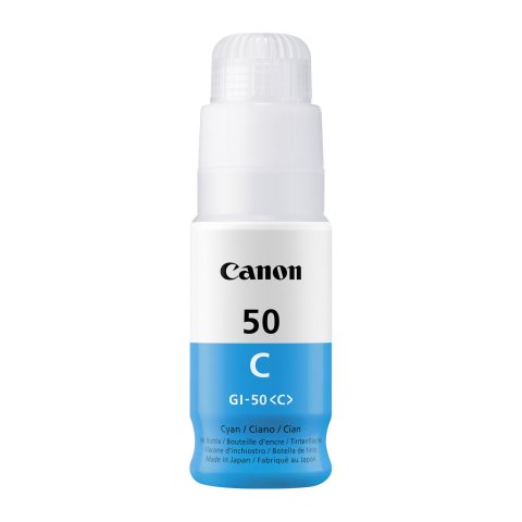 Canon GI-50 PGBK original botella de tinta cian 170 ml