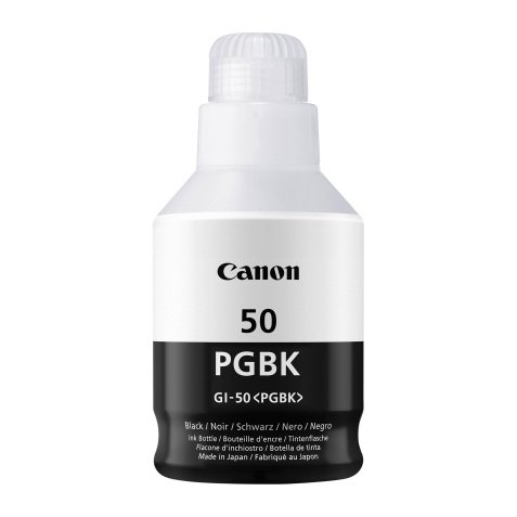 Flesje zwart inkt Canon GI-50 PGBK