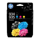 HP 934+ HP 935 Pack 4 cartouches couleurs pour imprimante jet d'encre
