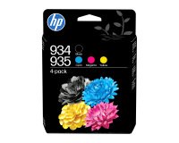 HP 934+ HP 935 pack cartridge hoge capaciteit met 4 kleuren voor inkjetprinter