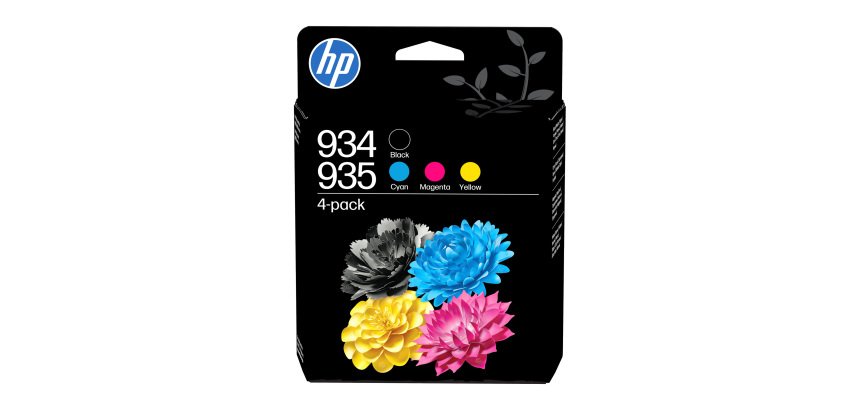 HP 934+ HP 935 Pack 4 cartouches couleurs pour imprimante jet d'encre