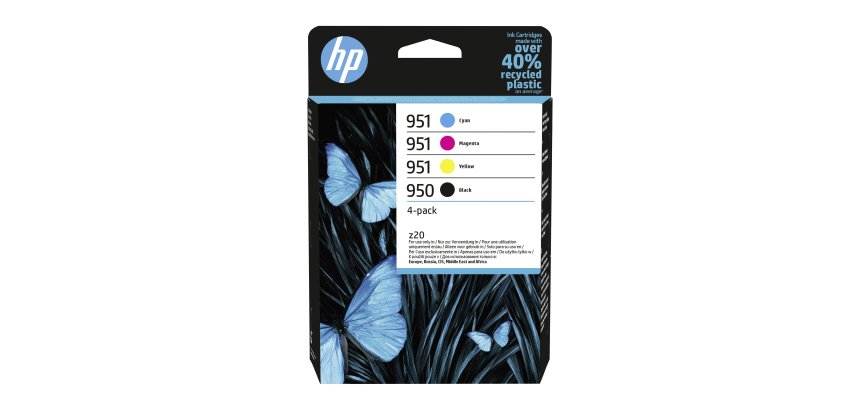 HP 950+ HP 951 Pack cartouche 4 couleurs pour imprimante jet d'encre