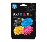 HP 953 - 6ZC69AE Pack Tintenpatronen: 1 Schwarz + 3 Farben für Tintenstrahldrucker