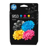 HP 953 - 6ZC69AE Pack cartouches : 1 noire + 3 couleurs pour imprimante jet d'encre