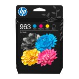 HP 963 - 6ZC70AE Pack 1 noire + 3 cartouches couleurs pour imprimante jet d'encre