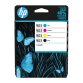 Pack HP 903 1 noire + 3 cartouches couleurs pour imprimante jet d'encre