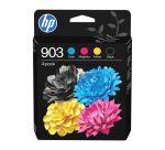 Pack HP 903 cartridges 1 black + 3 colors for inkjet printer