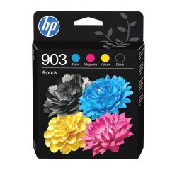 Pack HP 903 cartridges 1 black + 3 colors for inkjet printer