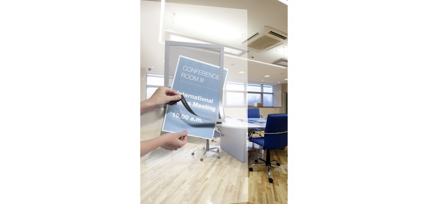 Durable Cornice Espositiva Duraframe® A4 Argento 2 Unità