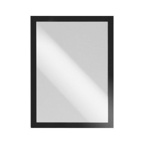 Fundas adhesivas Duraframe Durable formato A4 negro - pack de 2