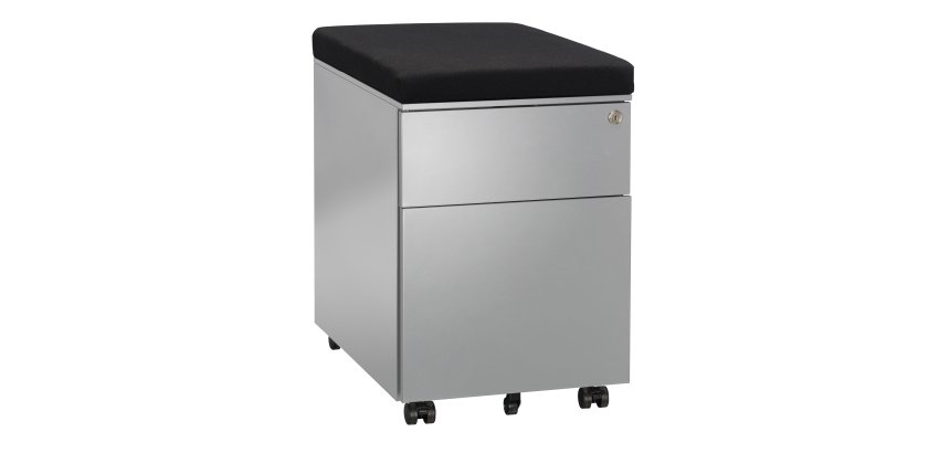 Caisson mobile métal Bruneau avec coussin