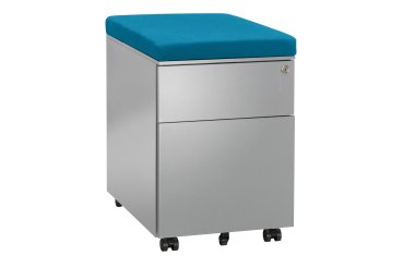 Cajonera móvil metal con cojin Bruneau
