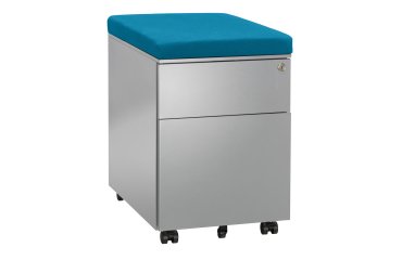 Caisson mobile métal Bruneau avec coussin