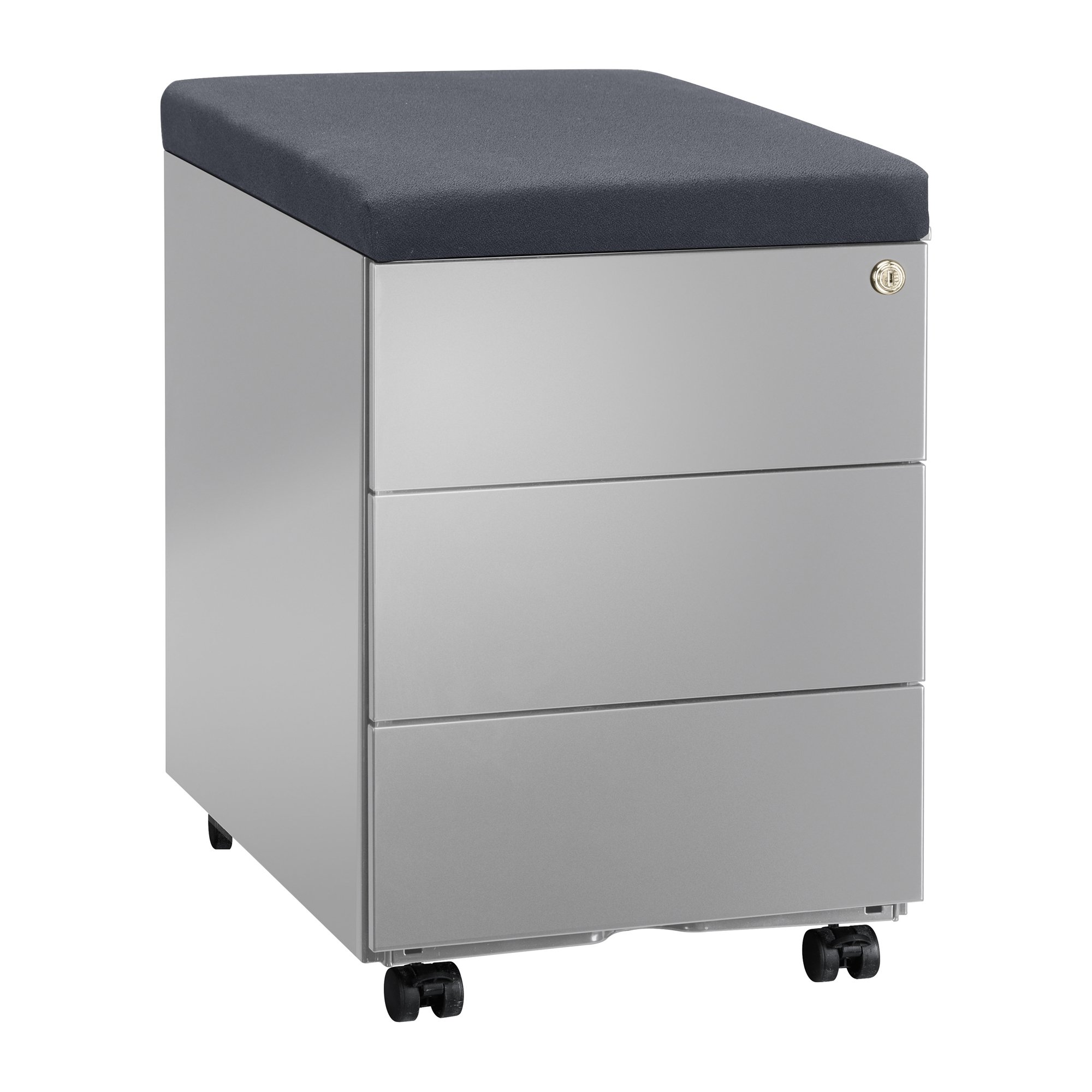 Caisson mobile métal Bruneau avec coussin