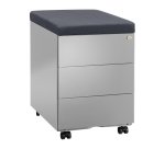 Caisson mobile métal Bruneau avec coussin