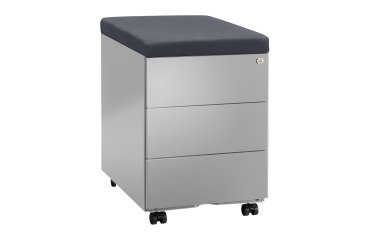 Cajonera móvil metal con cojin Bruneau
