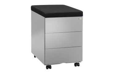 Cajonera móvil metal con cojin Bruneau