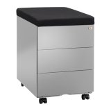 Caisson mobile métal Bruneau avec coussin