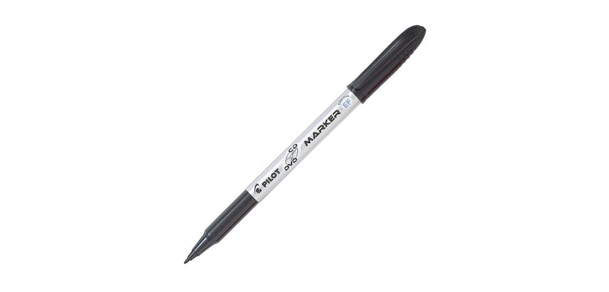 Marqueur permanent Pilot pointe 2 mm noir
