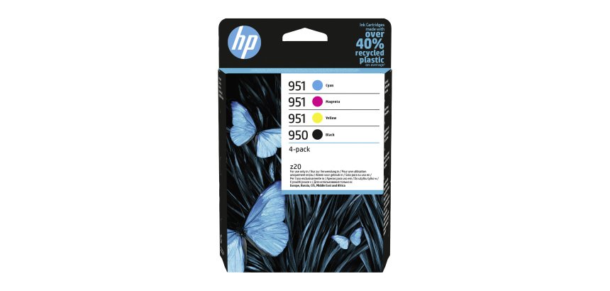 HP 950/951 Pack 4 cartuchos originales (1000 + 3 x 700 páginas)