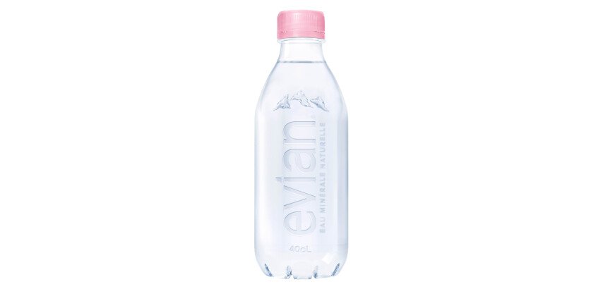 Water Evian Nude 40 cl - Karton mit 24 Flaschen