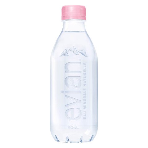Eau minérale Evian Nude 40 cl - 24 bouteilles