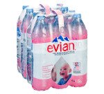 Eau minérale Evian bouteille 1,5 litres - Carton de 12