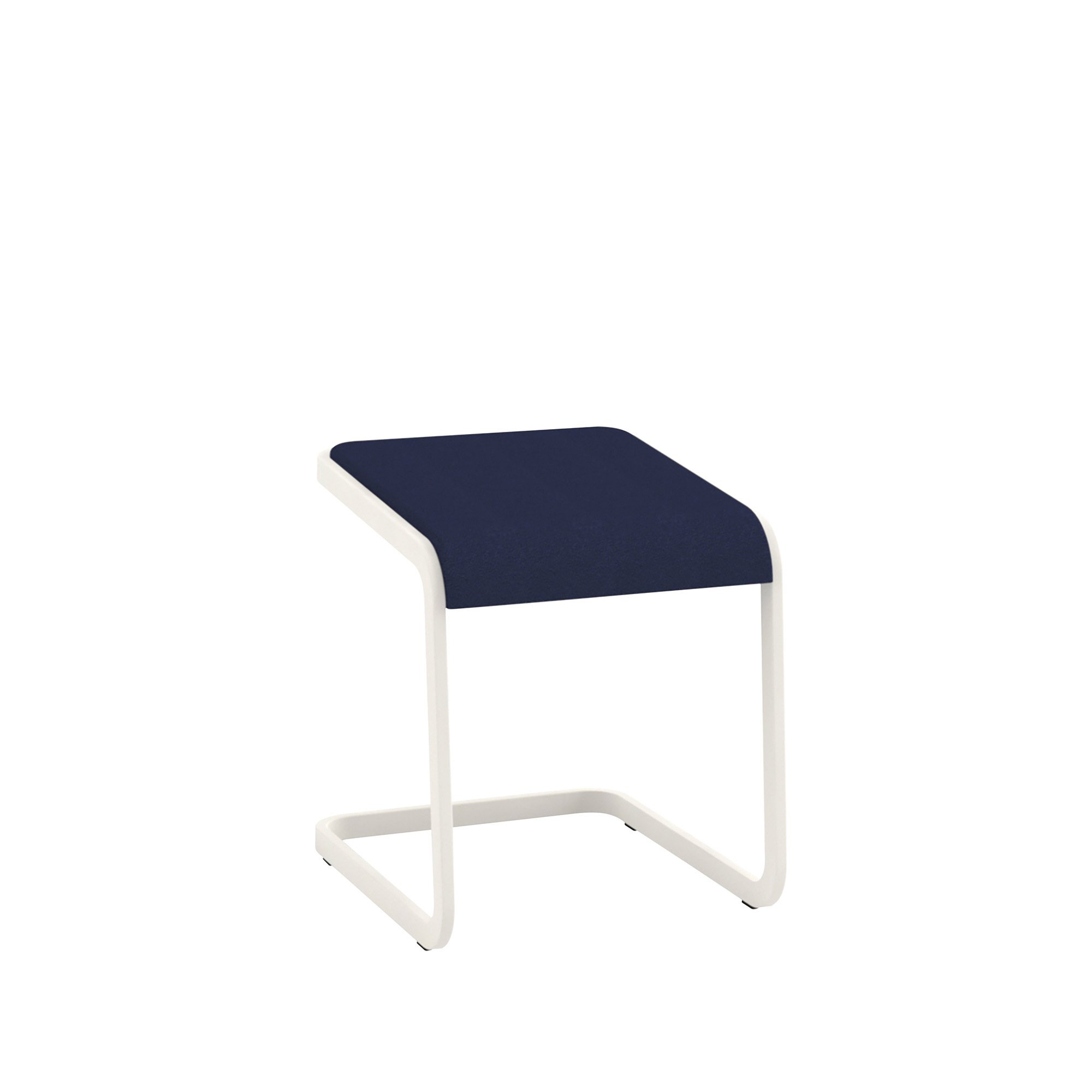 Low stool Taglio - white base 