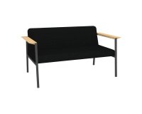 Vado Sofa 2 places - undercarriage in anthracite  