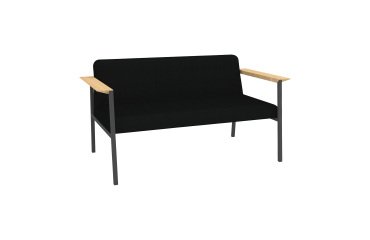 Vado Sofa 2 places - undercarriage in anthracite  